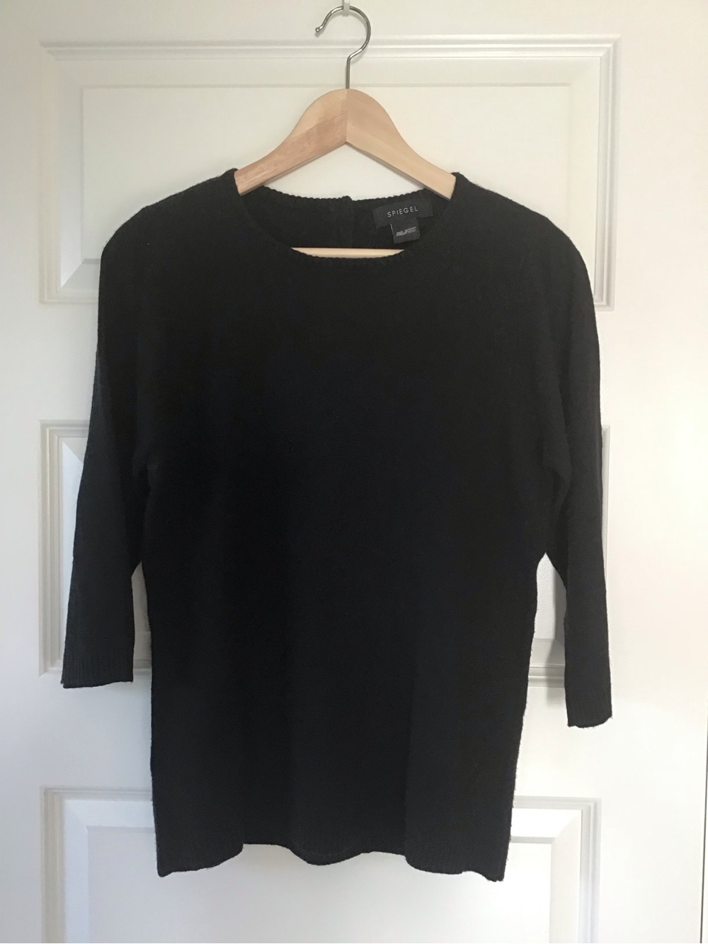 Spiegel Black Crewneck Sweater